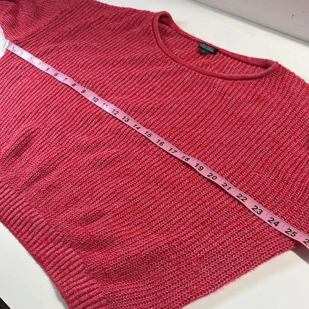 Cropped wild fable knit sweater target sweater ribbed hem sleeves juniors XL - Picture 3 of 11